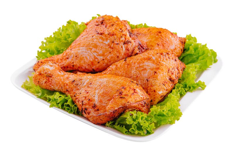 Raw Uncooked Marinated Chicken Legs Stock Image Image of chicken