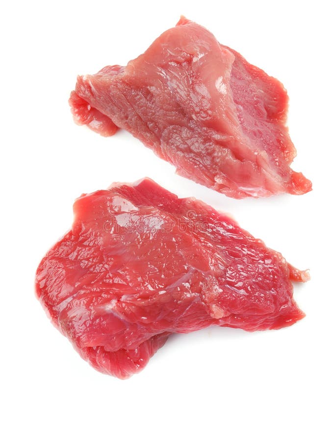 Raw veal meat stock photo. Image of beef, objects, length 48847438