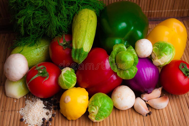 Raw Vegetables for a Healthy Diet Stock Image Image of market, diet