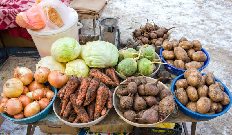 Raw vegetables ready for sale at the local street market royalty free stock photos Raw vegetables ready for sale at the local street market royalty free stock photos