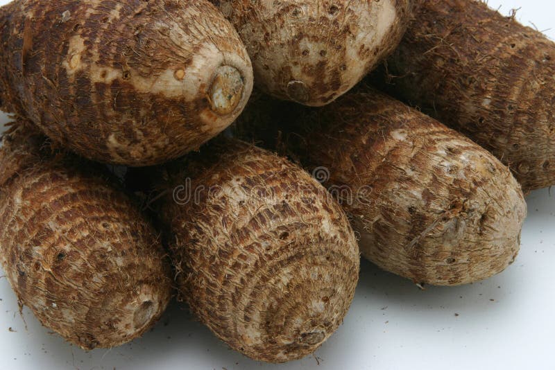 Raw yam stock image. Image of table, fruit, withe, kitchen 78371489