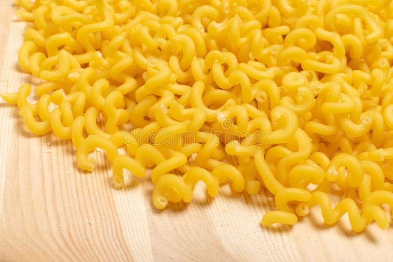 Download Raw Yellow Cavatappi Pasta Isolated On White Background Stock Image Image Of White Bowl 164445513 Yellowimages Mockups