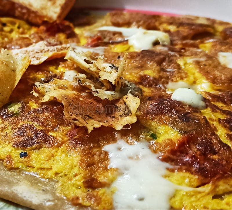 Rawalpindi,1122020amulet Cheese Paratha with Selective Focus Stock