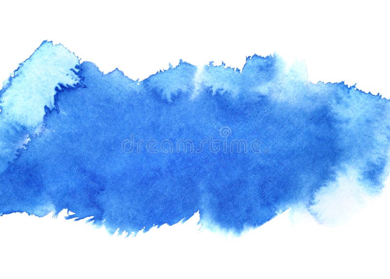 Raya azul del watercolour libre illustration Raya azul del watercolour libre illustration