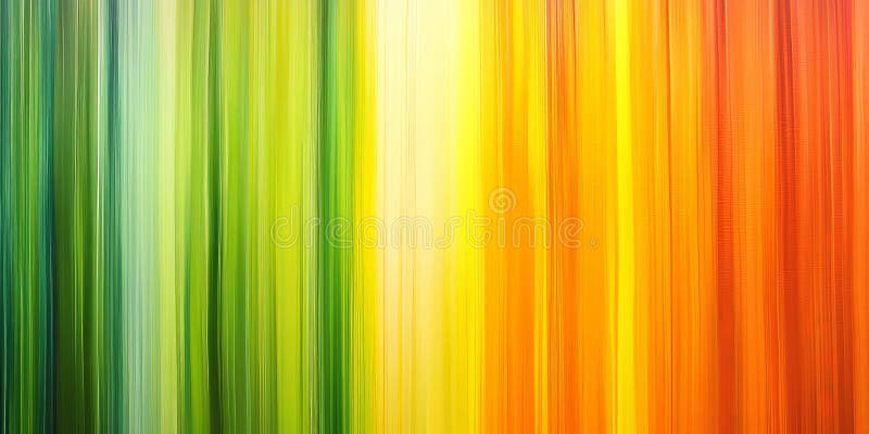 Rayas de gradiente verticales en colores tropicales que combinan el naranja brillante con el verde limón con un imagenes de archivo