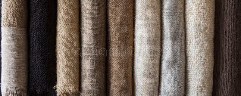 Rayas de gradiente verticales en tonos ricos de tierra que combinan el marrón profundo con el beige suave con un imagen de archivo libre de regalías