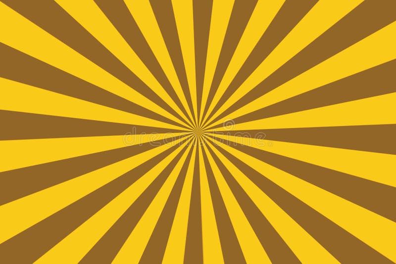 Rayon de Sunburst rétro de style vintage Historique abrégé de la bande dessinée images stock