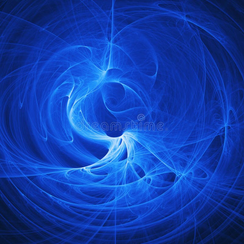 Rayos del azul del caos stock de ilustración Rayos del azul del caos stock de ilustración