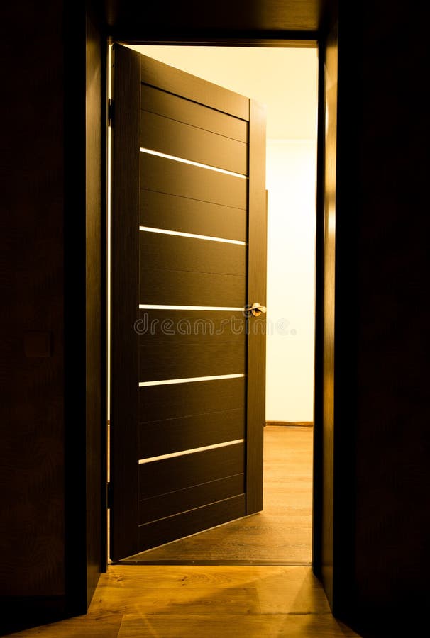 Rays of Light from the Door in a Dark Room Stock Image Image of doorway, open 110387057