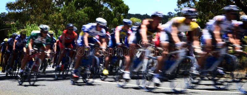 Corrida Ciclística I foto de stock