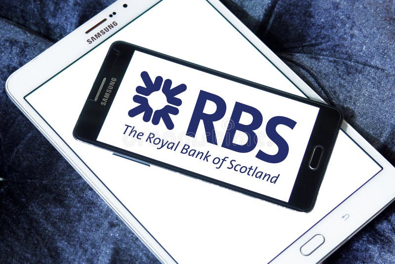 RbsBanklogo redaktionelles stockbild. Bild von telefon 77033759