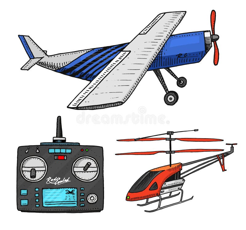 radio control equipment for model aircraft