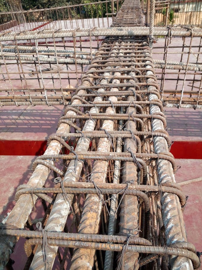 Slab And Beam Casting Supported By Scaffold Jacks Stock Photo Image