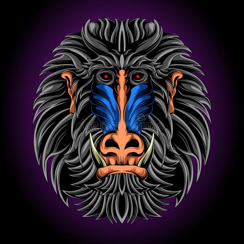 Re della scimmia royalty illustrazione gratis Re della scimmia royalty illustrazione gratis