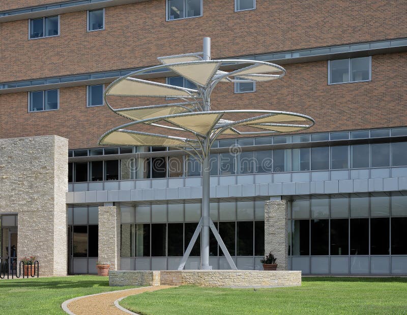 `Reach`, a sculpture on the campus of the University of Texas at Arlington.