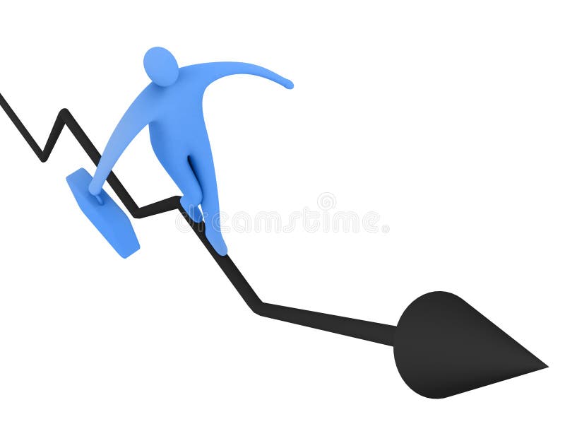 Reach the top #2 royalty free illustration Reach the top #2 royalty free illustration