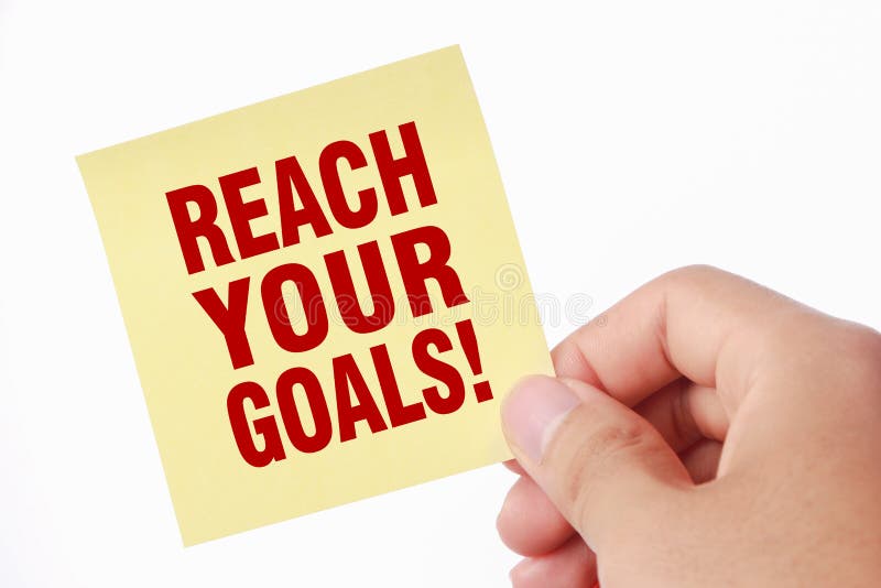 Reach your goals royalty free stock images Reach your goals royalty free stock images