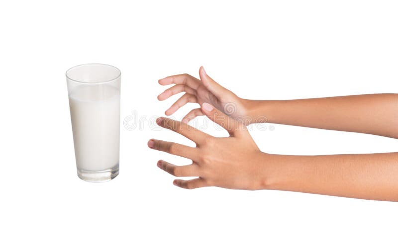 Reaching For A Glass Of Milk III