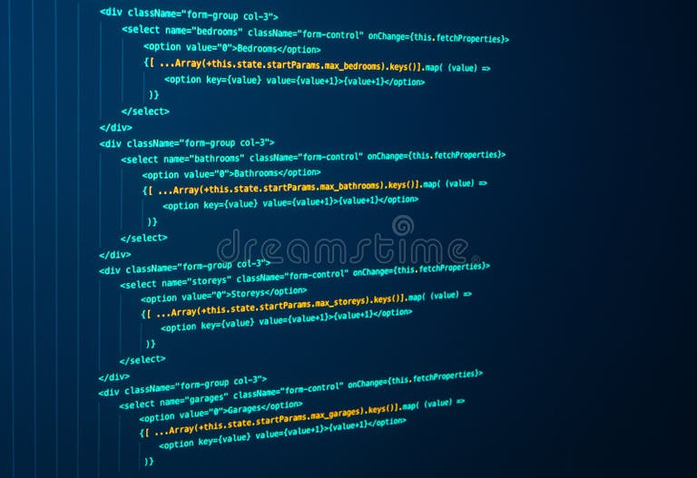 React Coding, Computer Language. Javascript. Java Source Code ...
