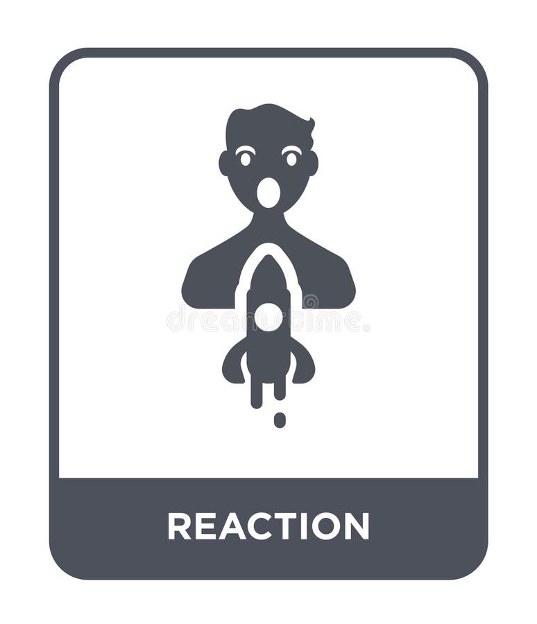 Download Reaction Icon In Trendy Design Style. Reaction Icon ...