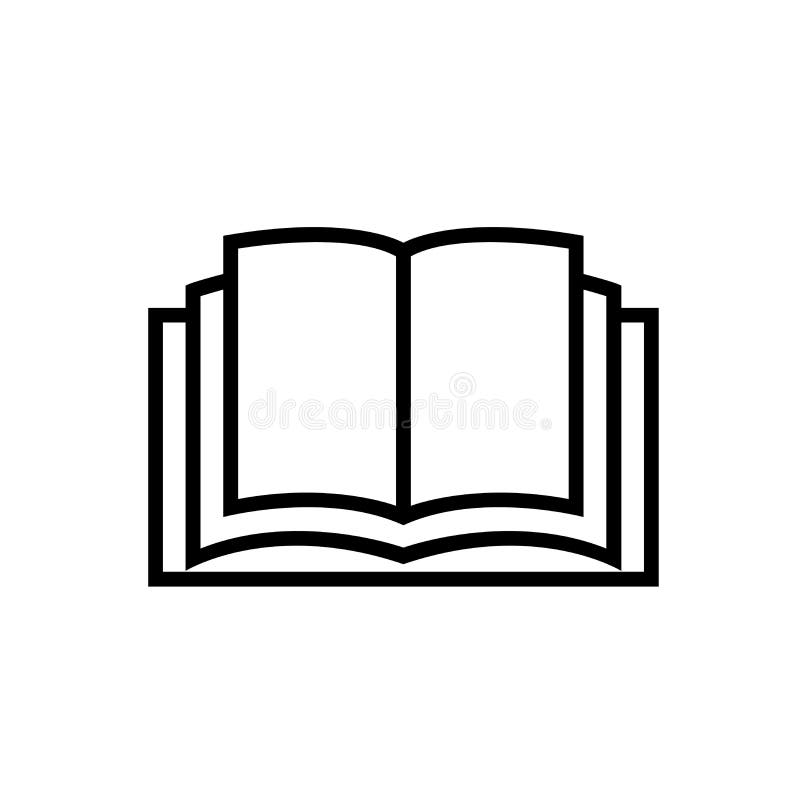 Read Operator`s Manual Black Icon, Vector Illustration, Isolate On White Background Label. EPS10. Operators vectors