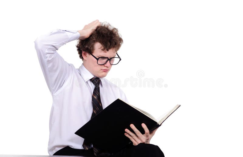 Reading stock image