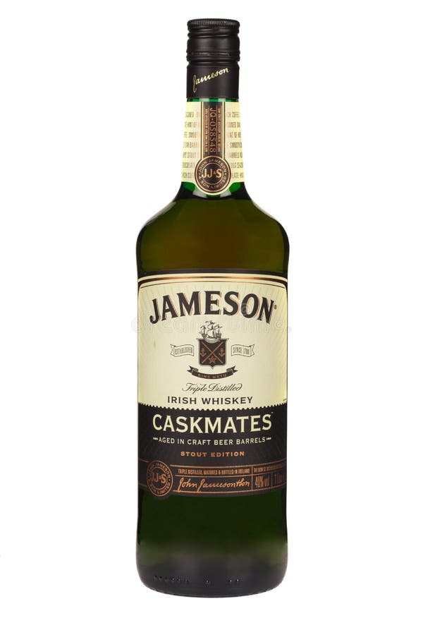 Reading Moldova April 7 2016 Jameson Whiskey Isolated On White Background Jameson Is Blended Irish Whiskey Produced By The Iris Editorial Stock Image Image Of Editorial Drink 74924504