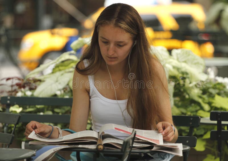 Reading Room in Bryant Park