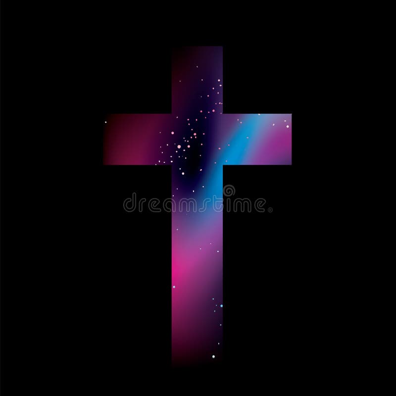 Download Religious Cross Galaxy Wallpaper | Wallpapers.com