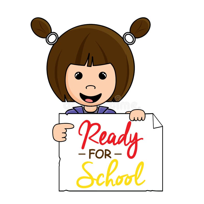 getting ready for school cartoon