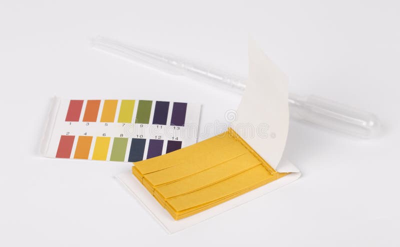Reagenzpapier des Lackmus pH lizenzfreies stockfoto Reagenzpapier des Lackmus pH lizenzfreies stockfoto