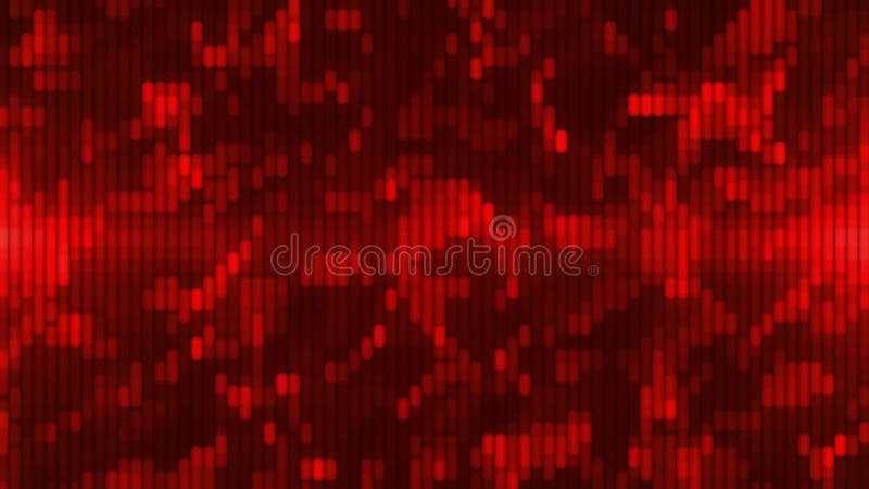 Real animated seamless abstract background of red squares. Abstract gradient background. Background for web design royalty free illustration