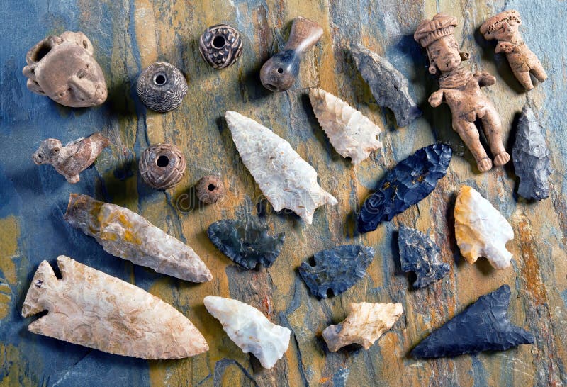 Real Arrowheads and Indian Artifacts