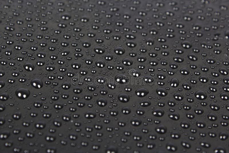Real Black Water Drops Texture stock image Real Black Water Drops Texture stock image