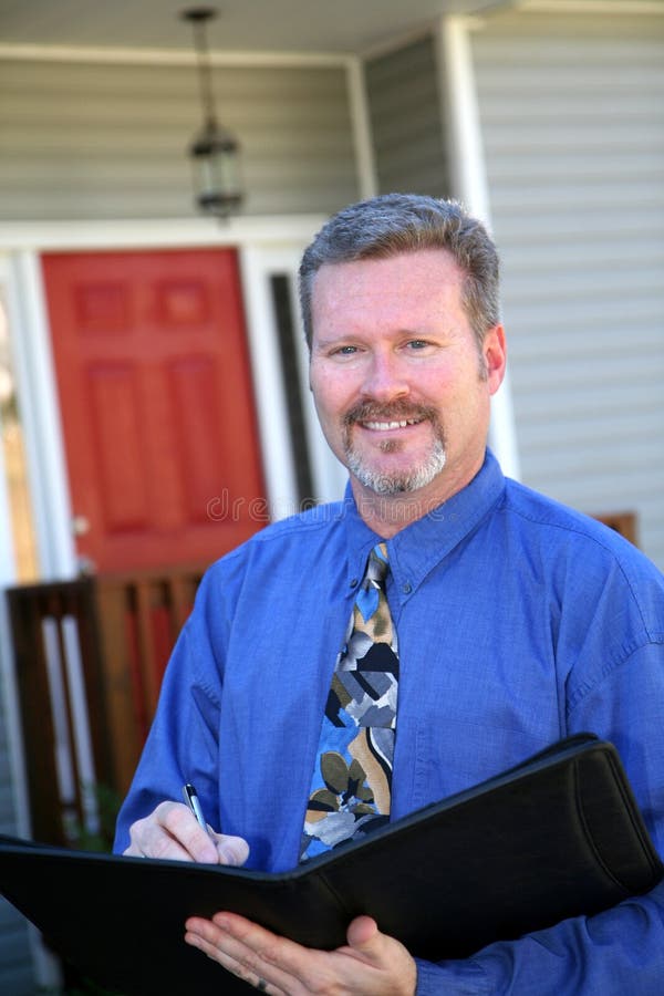 Real Estate Agent stock image. Image of african, boss 1169905