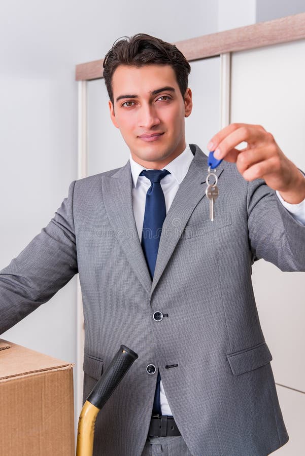 The Real Estate Agent with Key from New House Stock Photo Image of businesswoman, dollar 88074608