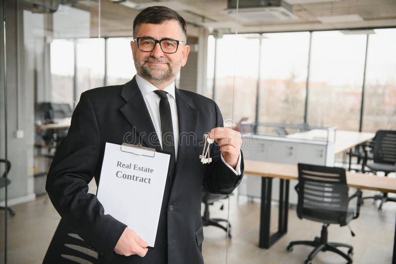 Real Estate Agent in Office Stock Photo Image of house, design 271595380