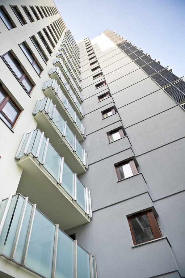 Apartment complex stock photo. Image of estate, building 44790338