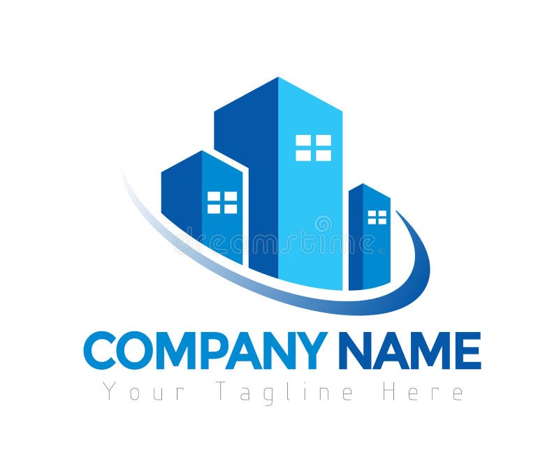 Real Estate, Building and Construction Logo Vector Design. Stock ...