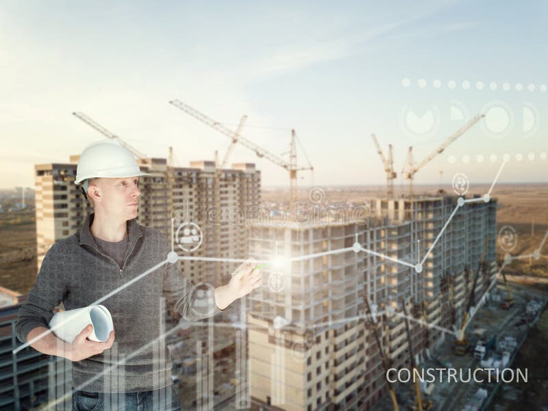 A Real Estate Development Concept Stock Photo Image of engineering