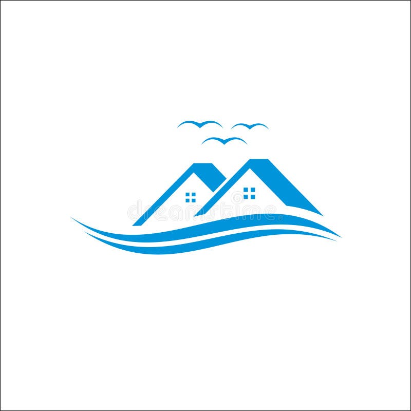 Real Estate-, Eigentums-und Bau-Logoentwurfsvektor vektor abbildung Real Estate-, Eigentums-und Bau-Logoentwurfsvektor vektor abbildung