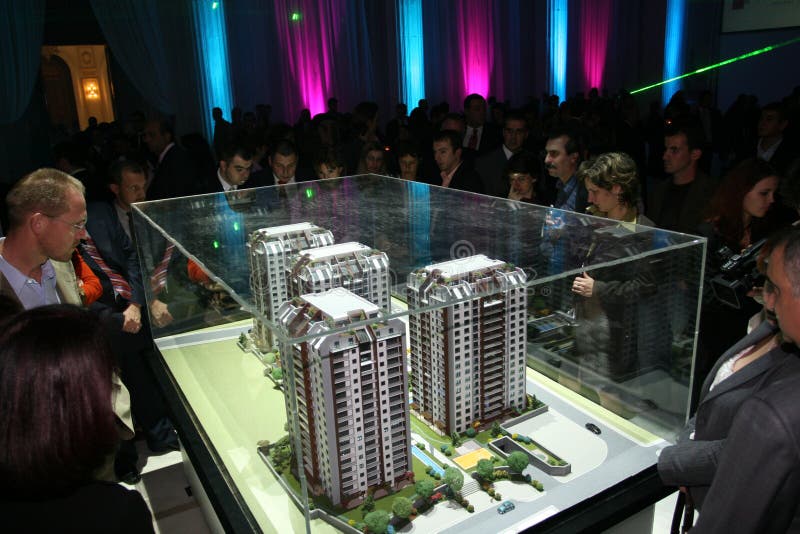 Real estate fair editorial photography. Image of market 19319457