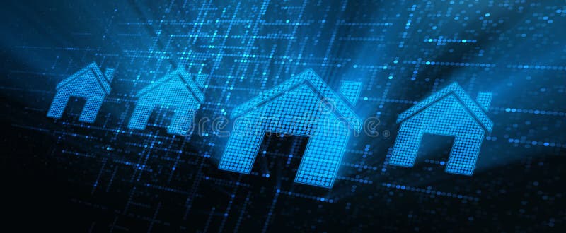 Real Estate intecknar begrepp för egenskapsledninghyra vektor illustrationer Real Estate intecknar begrepp för egenskapsledninghyra vektor illustrationer