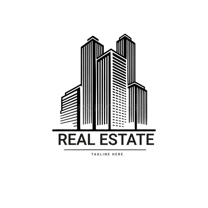 Real Estate Logo Design Template Stock Vector - Illustration of vector