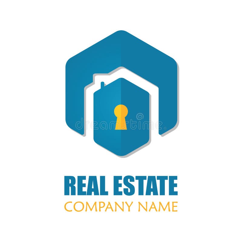 Real Estate moderno Logo Template Logo Icon Design home criativo ilustração stock Real Estate moderno Logo Template Logo Icon Design home criativo ilustração stock
