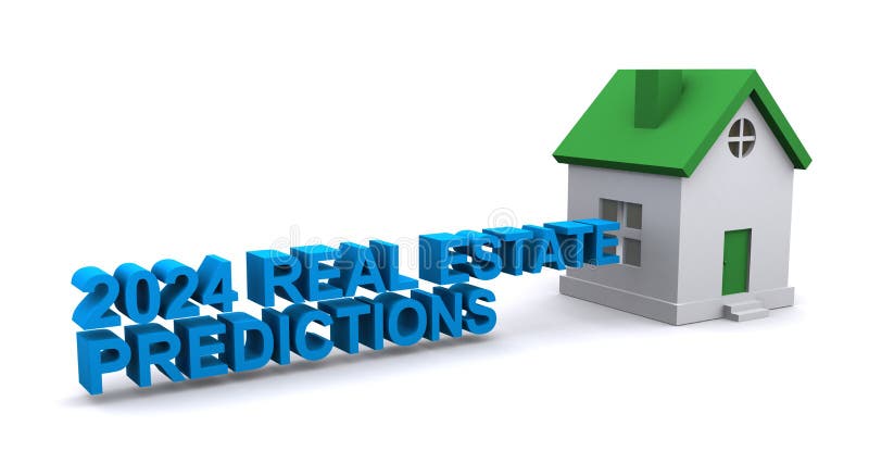 Real Estate Predictions White Background 259677274 