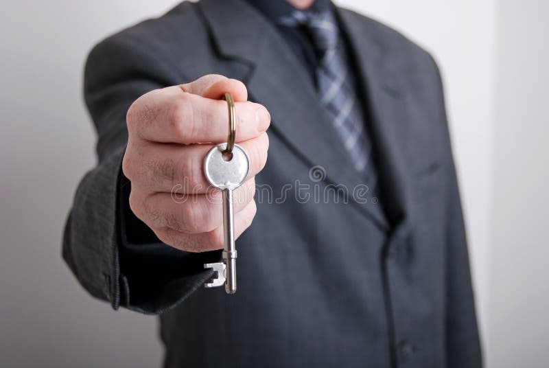 Real estate rep royalty free stock images
