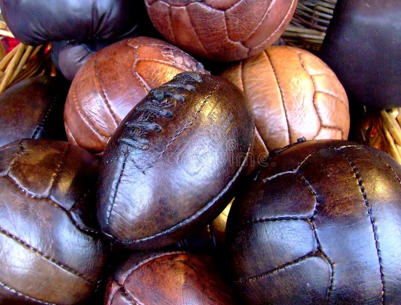 Real leather balls