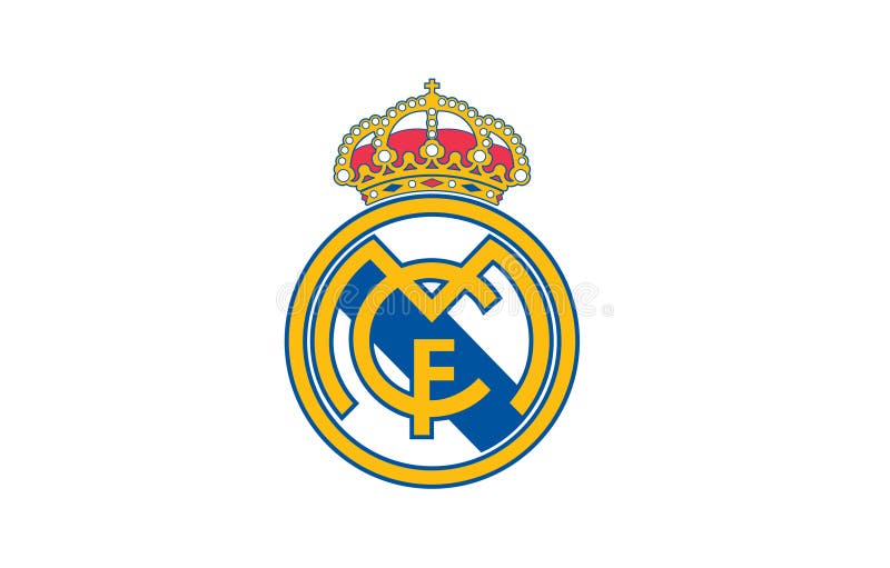 Real Madrid Vector Logo Design Editorial Image - Illustration of brands,  madrid: 188541950