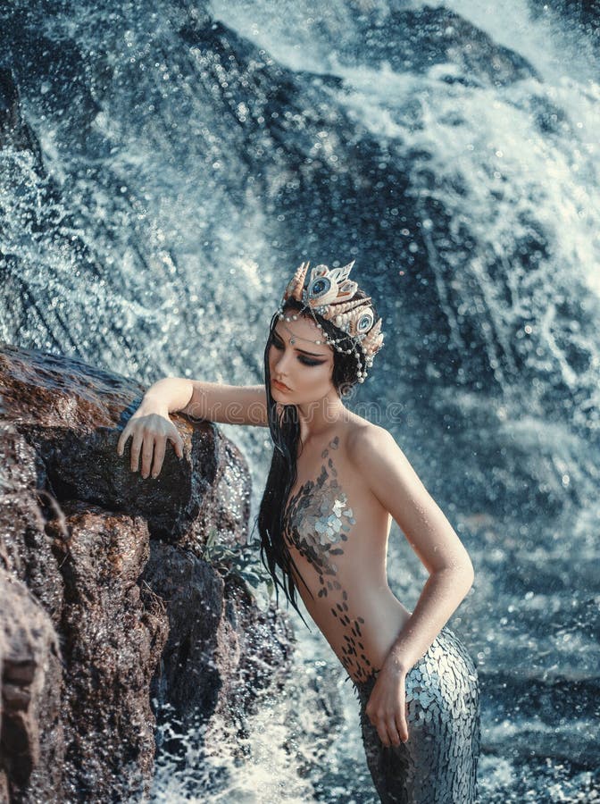 Download The real mermaid stock photo. Image of creative, cute ...